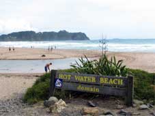 Coromandel - Hot Water beach